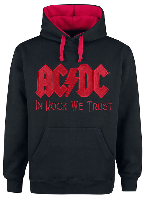 AC/DC Premium Hoodie In Rock We Trust - unisex